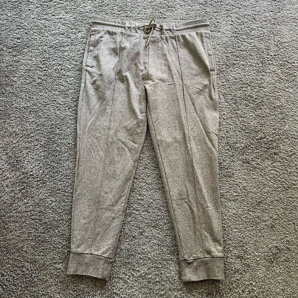Hugo Boss Modern Fit Mercerised Trousers Pants Sweatpants Cotton Beige Mens 3XL